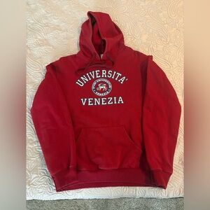 Universita’ Venezia Red Hoodie